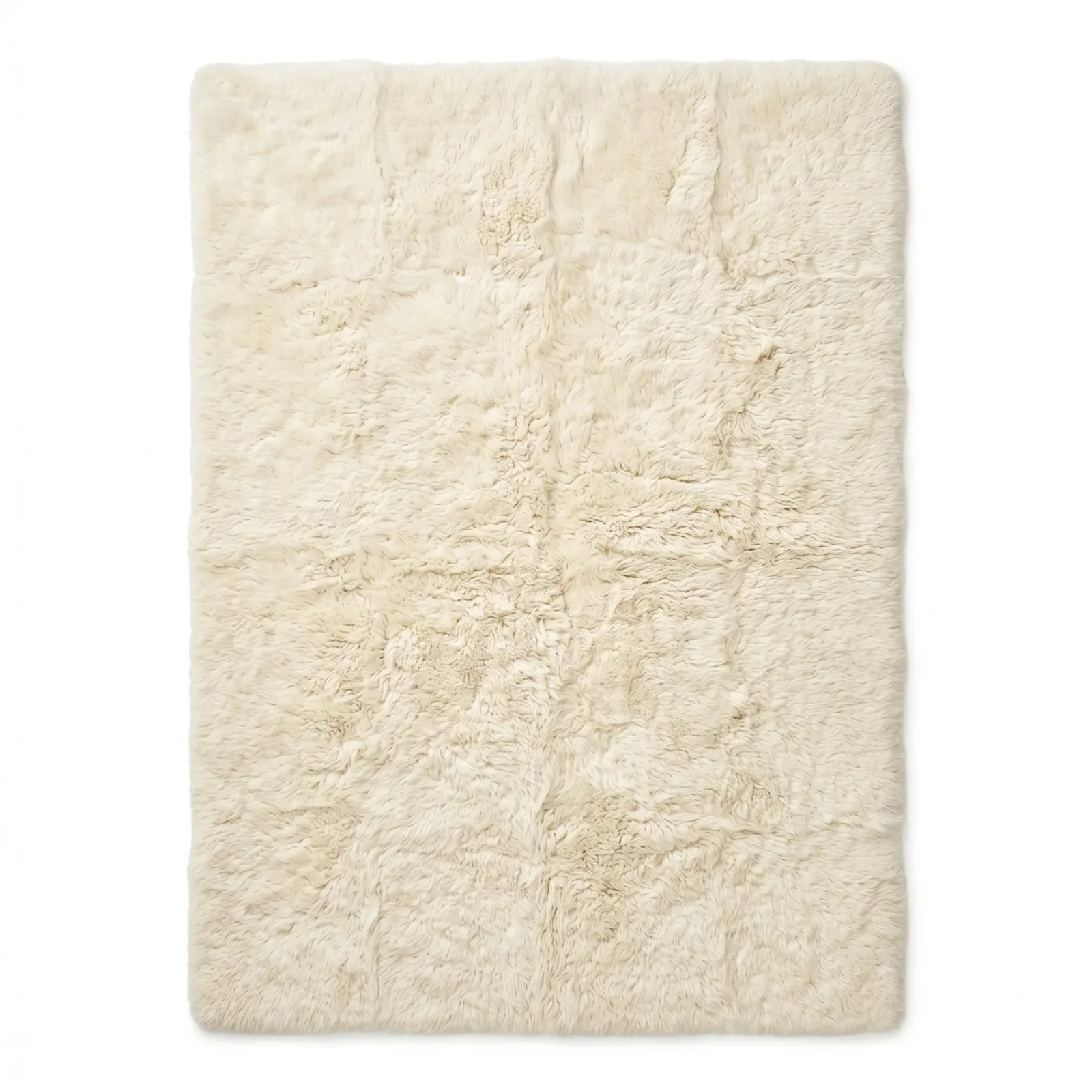 Cloud shearling rug — the supplier photo