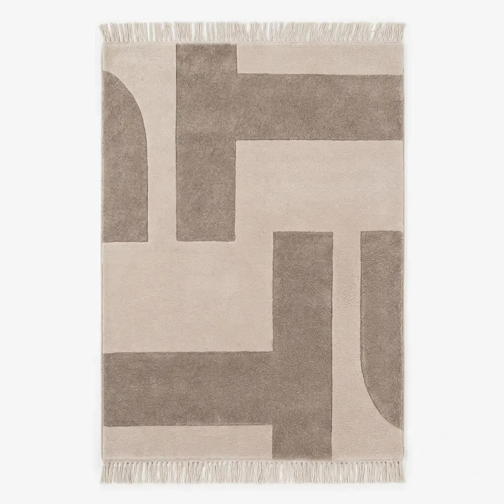 Packshot of a rug, square — Epox example output